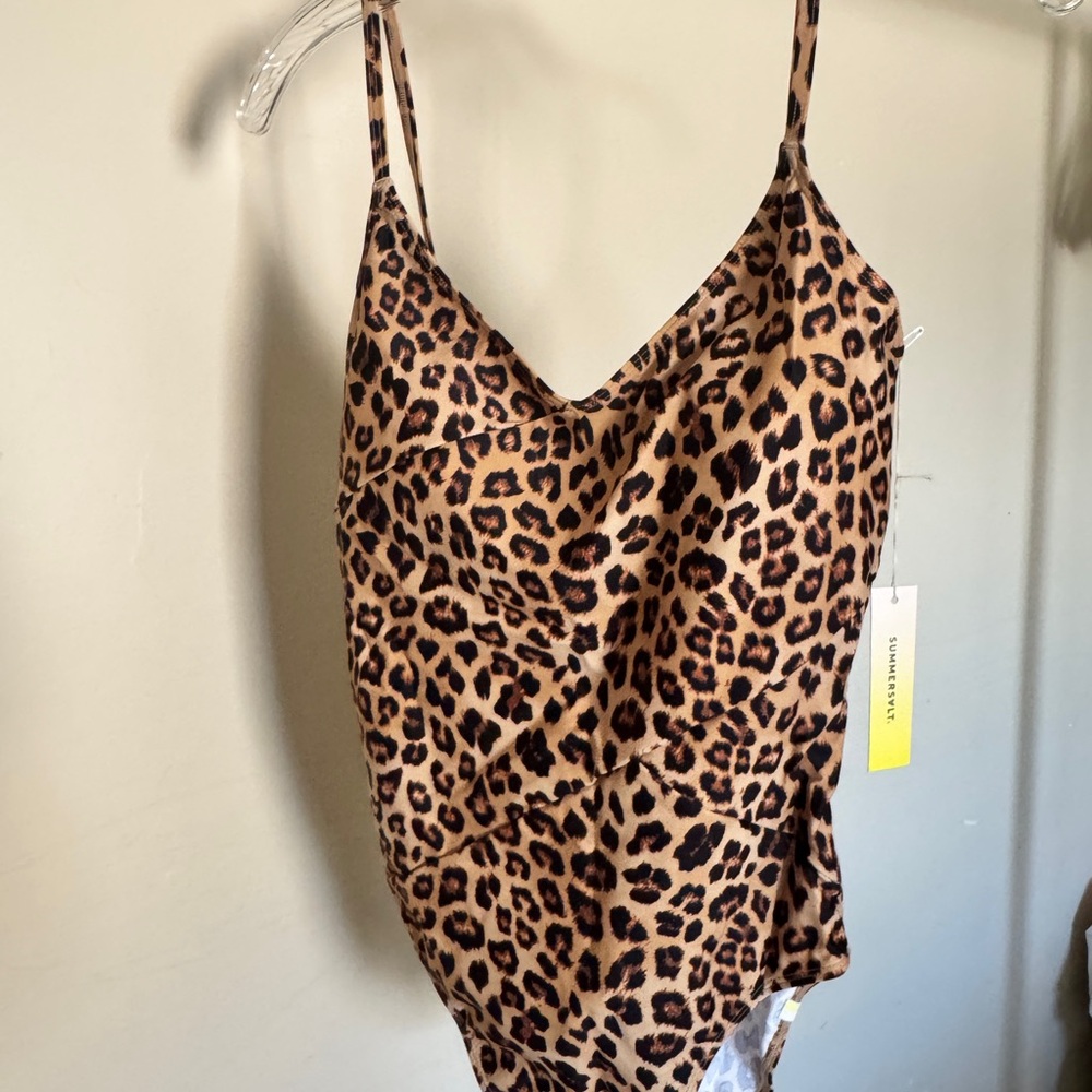 SUMMERSALT  Leopard Swimsuit NWT